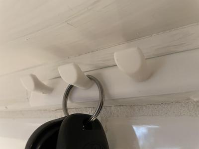 Under Cabinet Key Rack