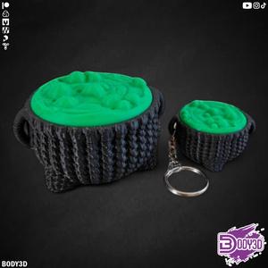 Crocheted Cauldron & Keychain