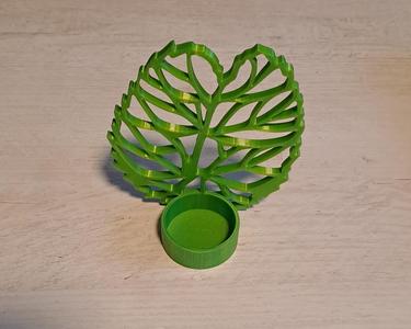 Leaf Tea light Holder, no Supports