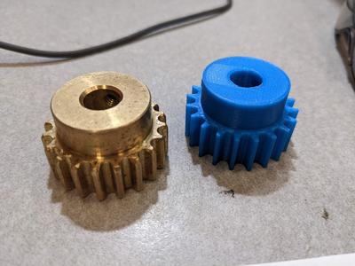 20 tooth rheostat gear