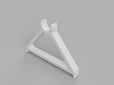 Simple brace for PVC pipe 1kg Filament Spool Holder