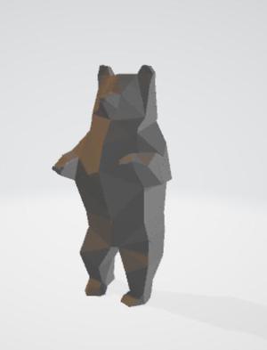 LOW POLY BEAR