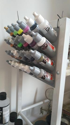 Vertical Paint Rack