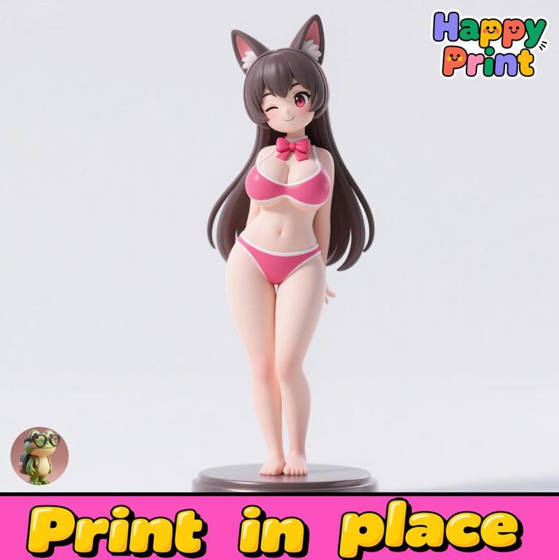 Anime Girl Sculpture