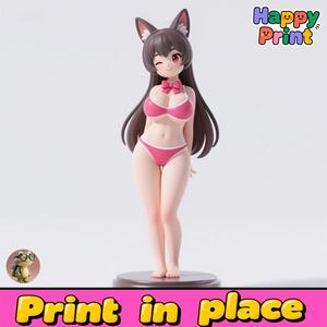 Anime Girl Sculpture