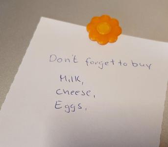 Fridge magnet flower