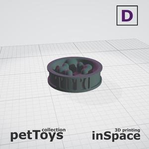 Pet - Dog - Bowl - Toto - customized
