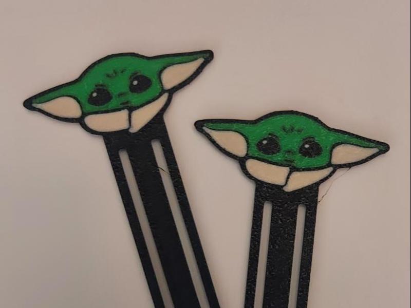 Baby yoda_Bookmark