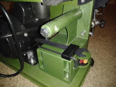 Harbor Freight 97181 belt sander tool holder