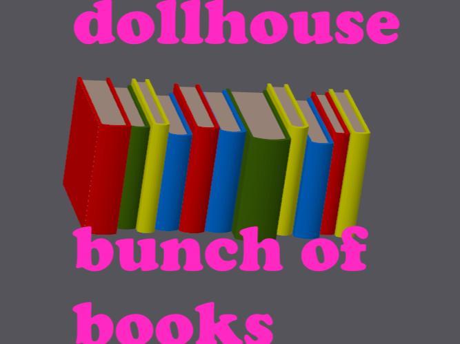 Dollhouse / Sylvanian families decoration books