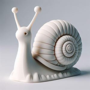Cute snail / art toy / magic makes