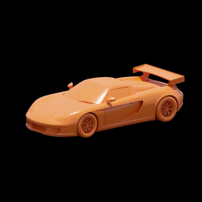 Porsche Carrera GTR 3D Print Ready