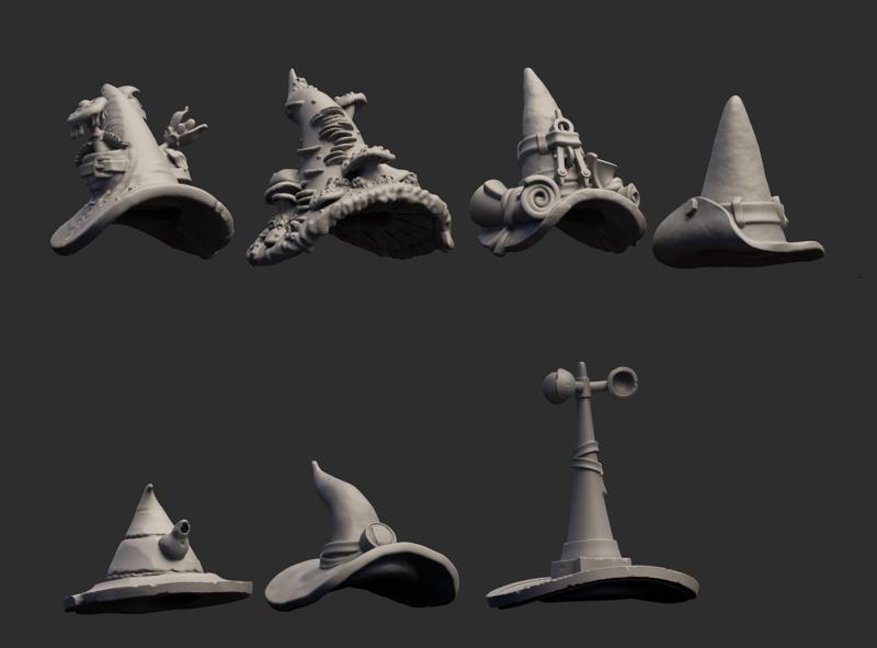 Aetherpunk28 Elderwood hats