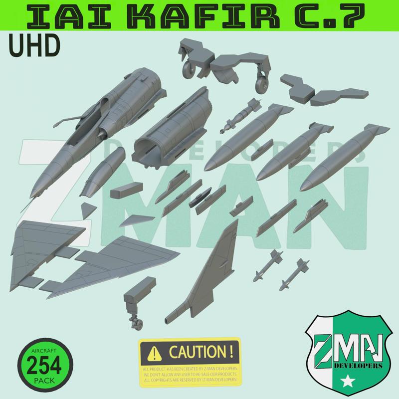 Kfir TC.7  (4 IN 1) V8