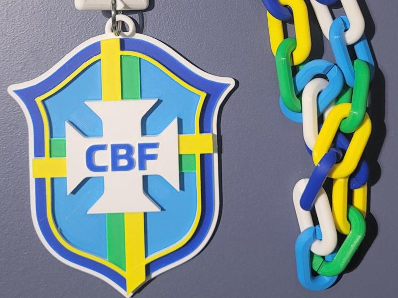 BRASIL COPA AMERICA 3D Logo 180mm series