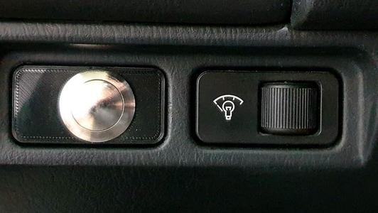 Miata MX-5 fog light switch blank for NA and NB