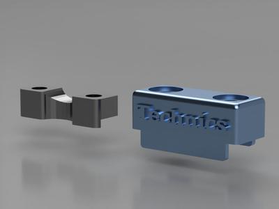 Technics 1200/1210 Rca Clamp + Spacer