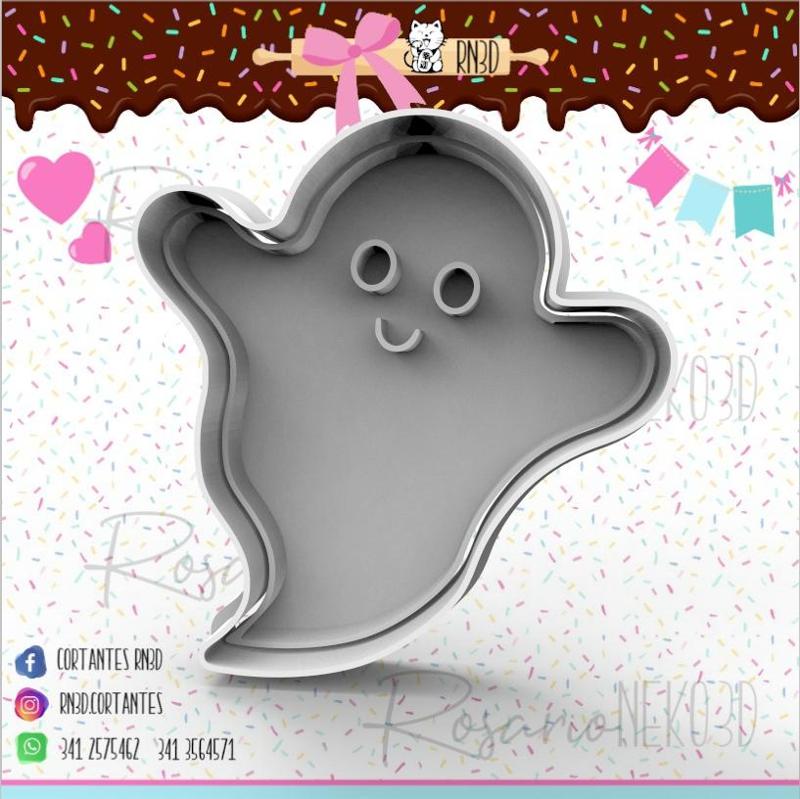 GHOST FUNNY cookie cutter - GHOST FUNNY cookie cutter
