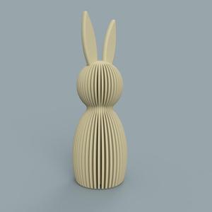 Easter bunny decoration stand