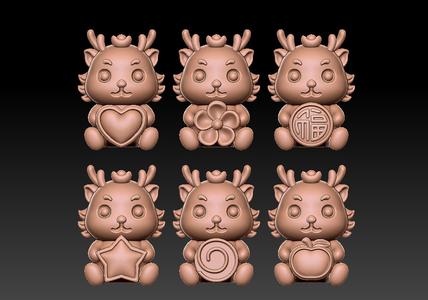 Cute dragon pendant-ornament