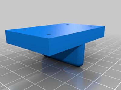 Targetholder for V-rail gantry