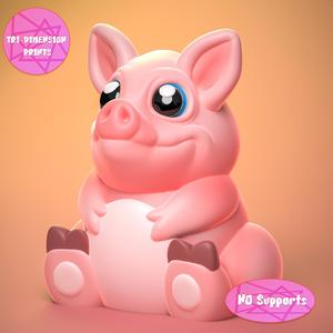 Cute Pig  (No supports)