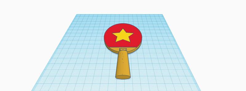 pig pong racket