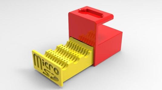 micro sd card drawer