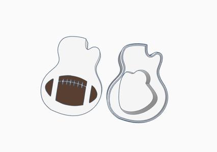 Football Guitar Pick Holder
