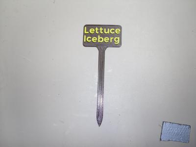 Plant Label Iceberg Lettuce