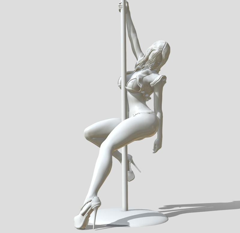 Dancer woman clothed variant