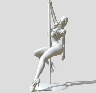 Dancer woman clothed variant