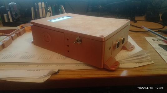 caja arduino hc sr04 y pantalla lcd 16X2