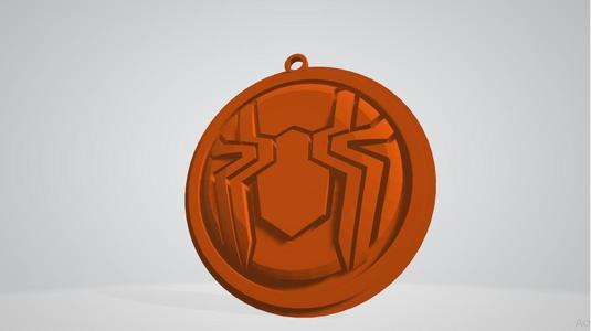 Spiderman Medallón