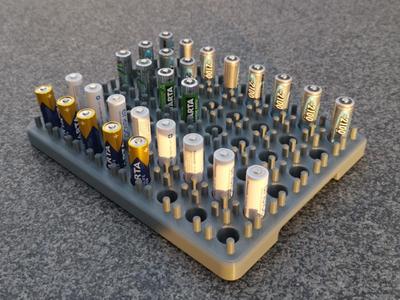 AA Battery Tray 
