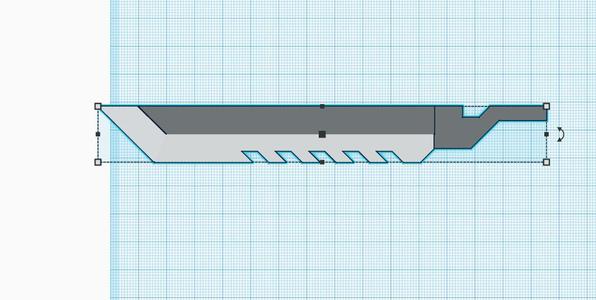 Dagger blade Tanto 4.1
