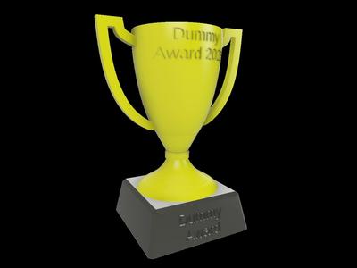 customizable trophy cup