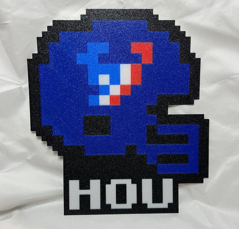 Houston Texans Tecmo Super Bowl Light Box