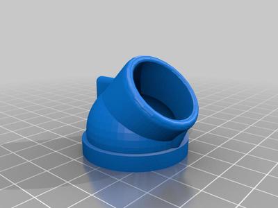 adapter for 3M mask - lock pin fixed