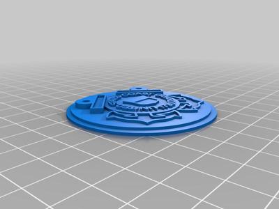 Coast guard emblem ornament