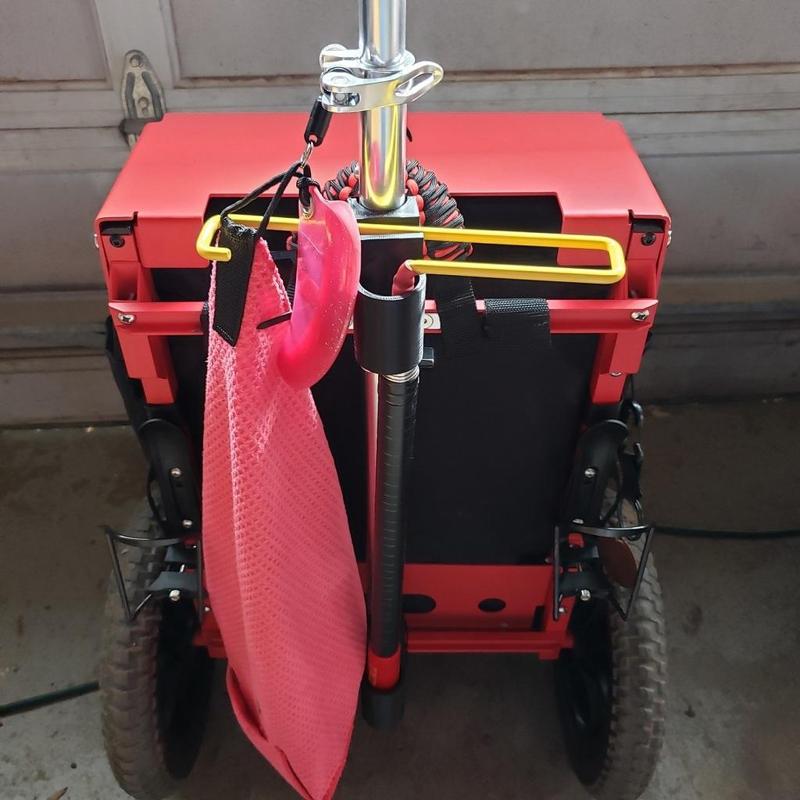 Zuca Cart - Disc Golf Kwik Stik holder (and probably Gator)