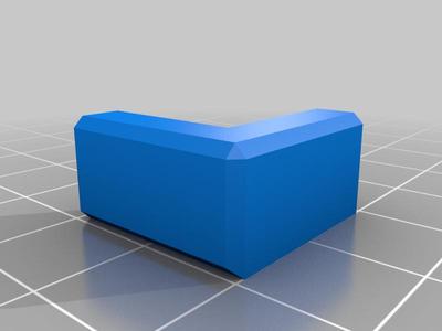 Heatbed corners, 3 D printing