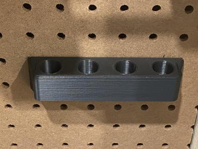 PegBoard HexKey Holder