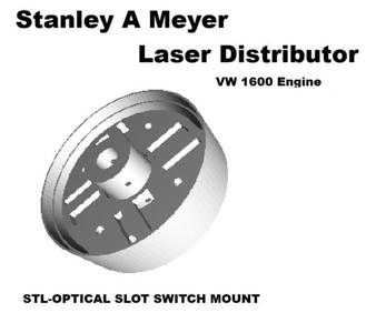 Stanley A Meyer  vw 1600  STL-OPTICAL SLOT SWITCH MOUNT