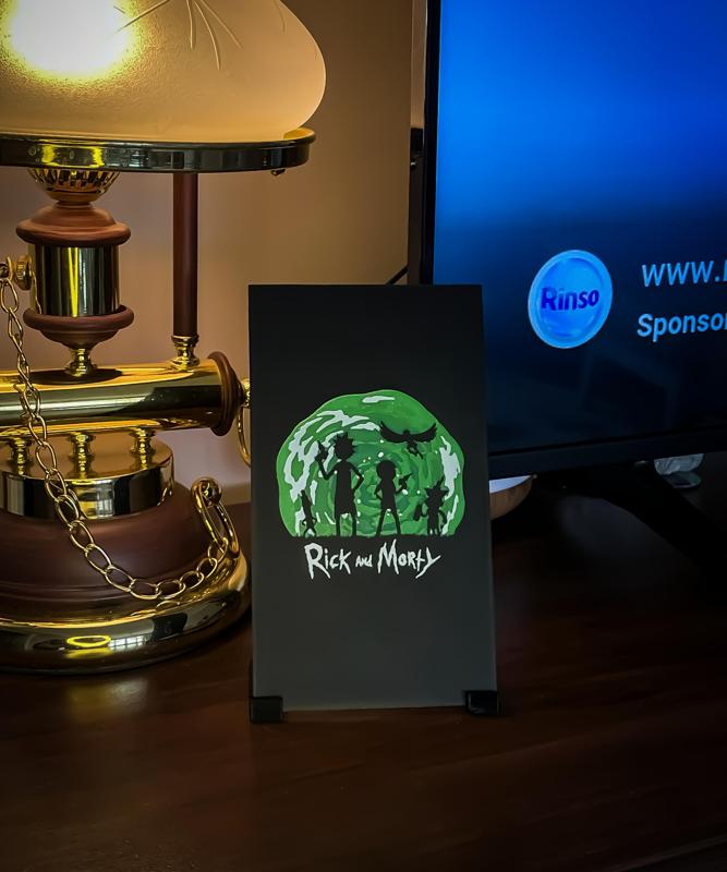 Rick And Morty Hueforge House Decor Wall Mount