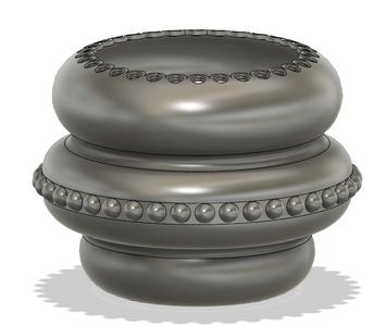 Curvey with rounds Vase