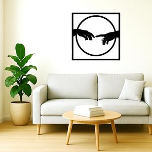 hand-shaped wall decoration