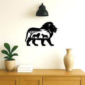 Lion wall decoration