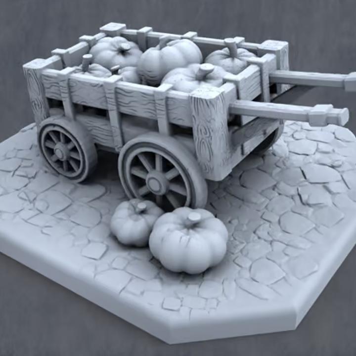 Charette de Citrouilles - The Pumpkin Cart