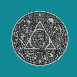 Harry Potter Print Model Harry Potter Medallion Harry Potter Wall Decor